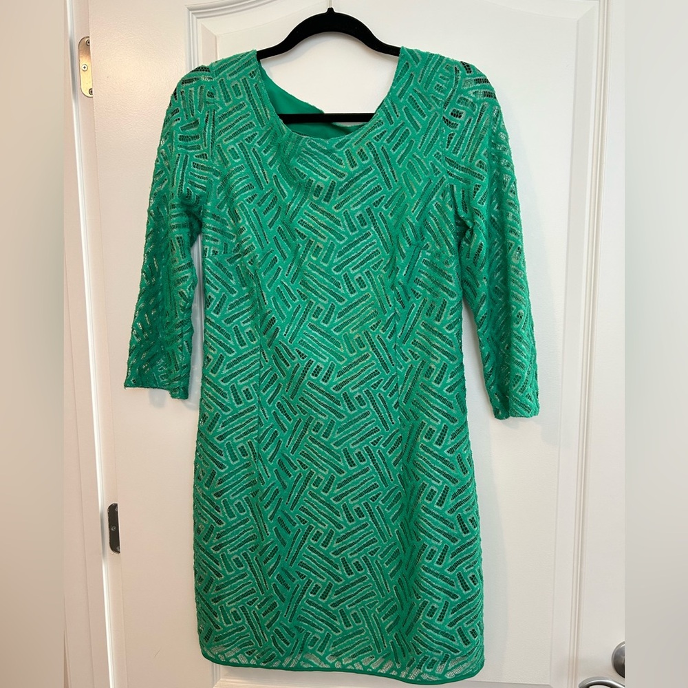 Lilly Pulitzer fern green Camille dress size 8